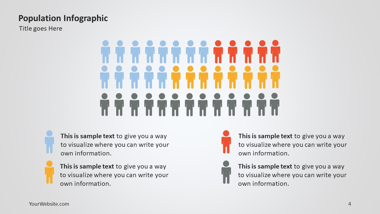 free demographic infographic template powerpoint